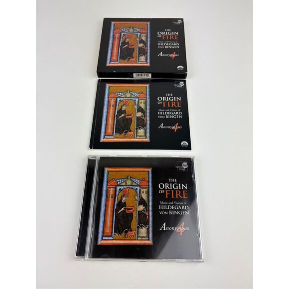 2004 The Origin of Fire Music & Visions of Hildegard von Bingen CD Anonymous 4 A - Picture 3 of 8